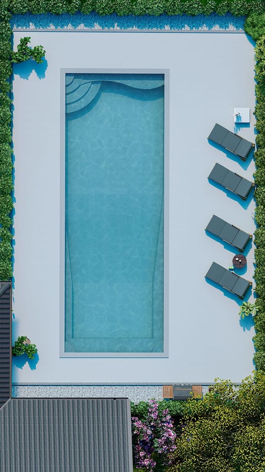 T40 Fiberglass Pool River Pools & Spa